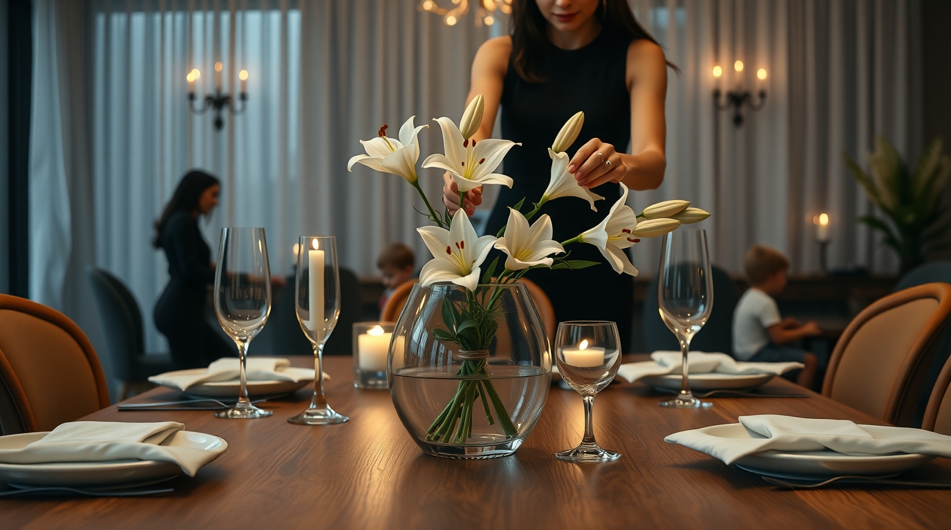 Вазы стеклянные